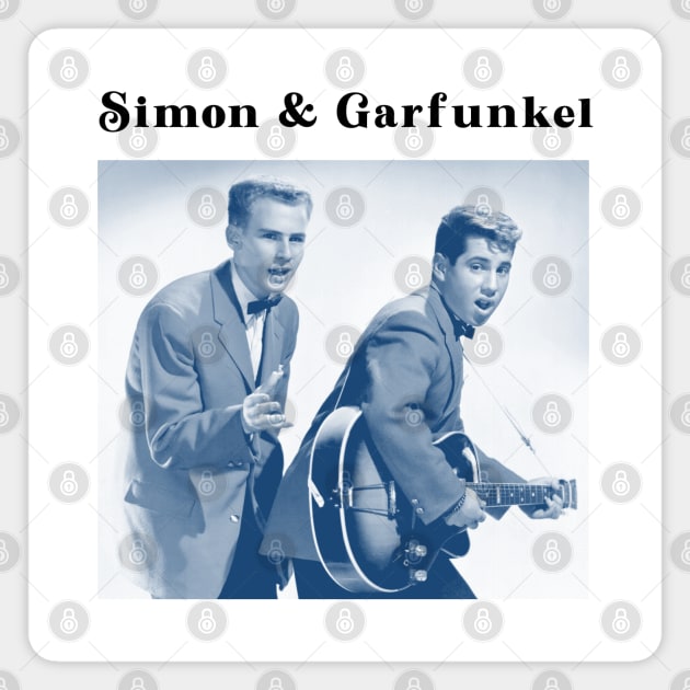 Simon and Garfunkel Magnet by MucisianArt